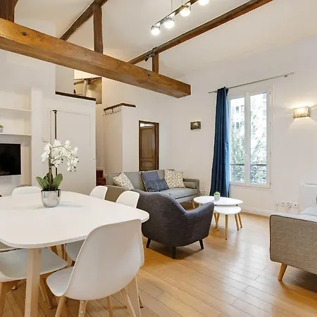 Appartamento Bright Duplex 3br - Montmartre Parigi